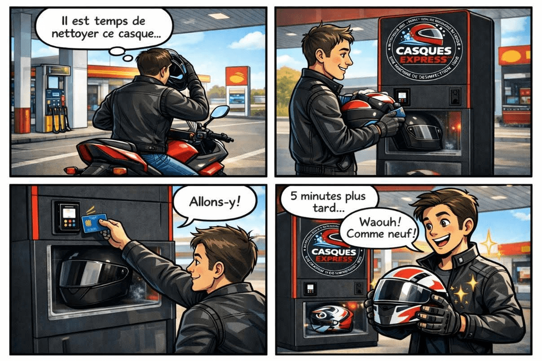 Borne Casques Express